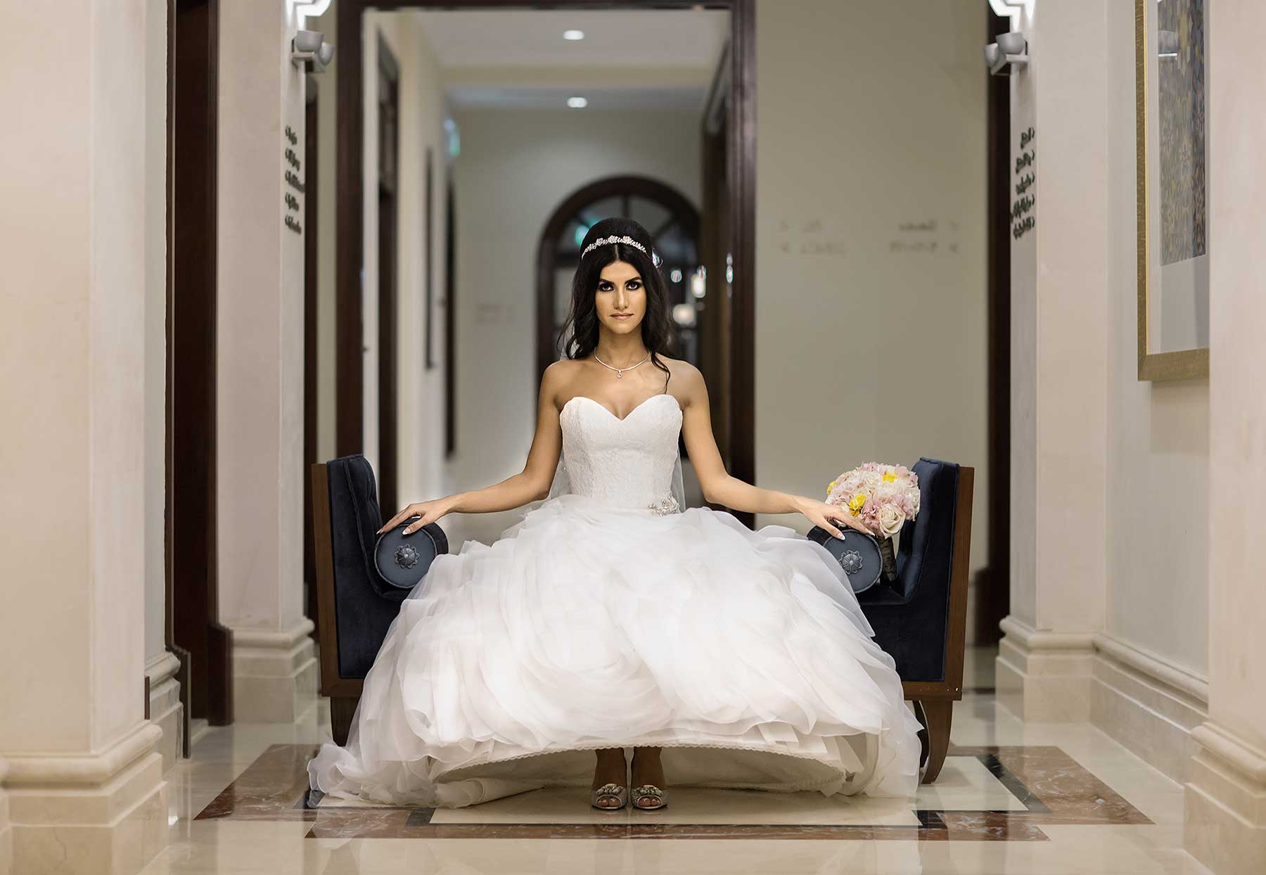 Bride photo shoot in Dubai