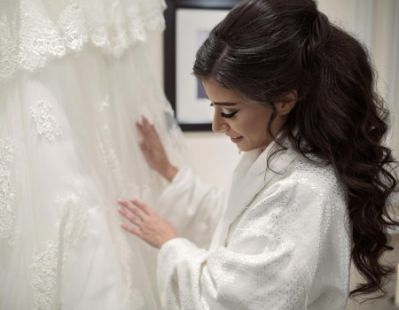 Say ‘I do’ to your wedding dress first