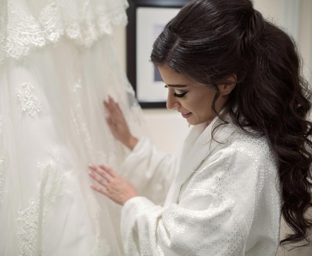 Say ‘I do’ to your wedding dress first