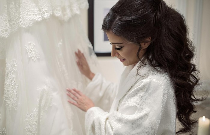 Say ‘I do’ to your wedding dress first